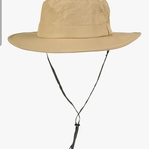The North Face Beige and Gray Sun Hat